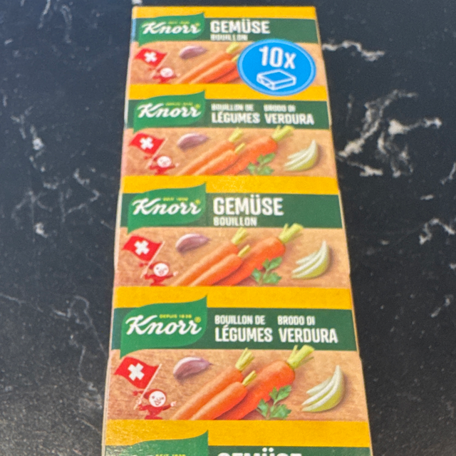 Bouillon Knorr Légumes