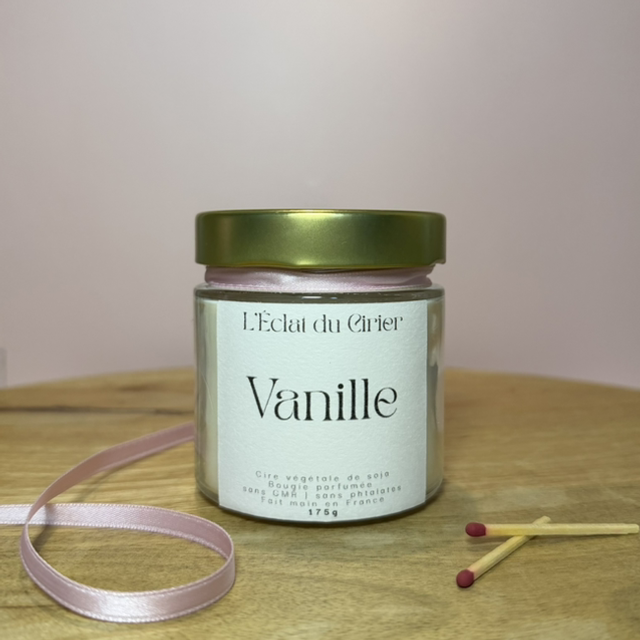Vanille - Bougie parfumée artisanale