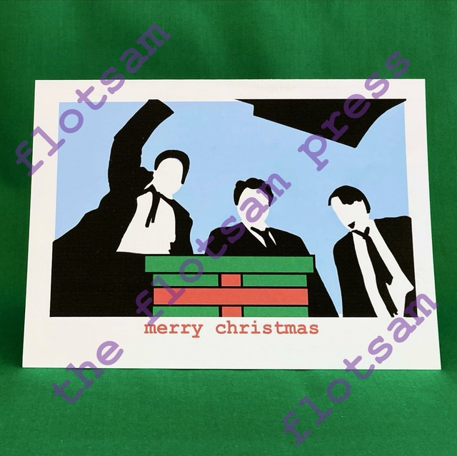 &quot;Stuck in the middle with yule&quot; - Christmas card