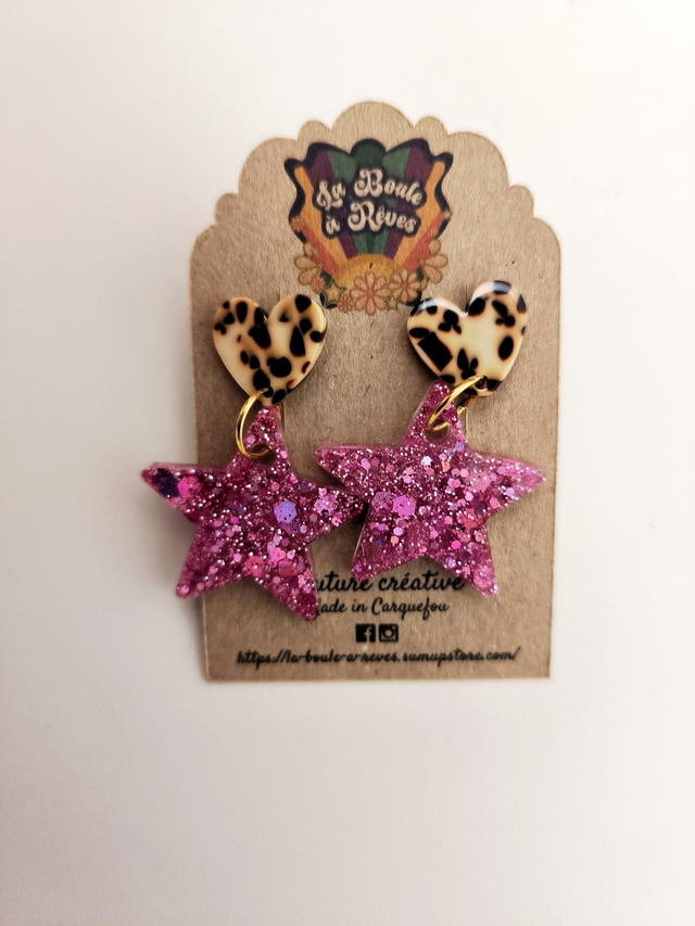 Boucles d'oreilles Crazy - C4