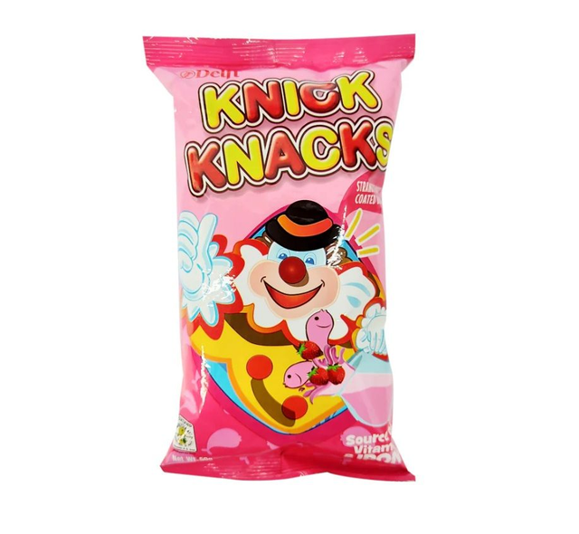 Knick Knacks Strawberry 50g