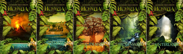 Honua - Gesamtausgabe bestehend aus 5 Büchern 