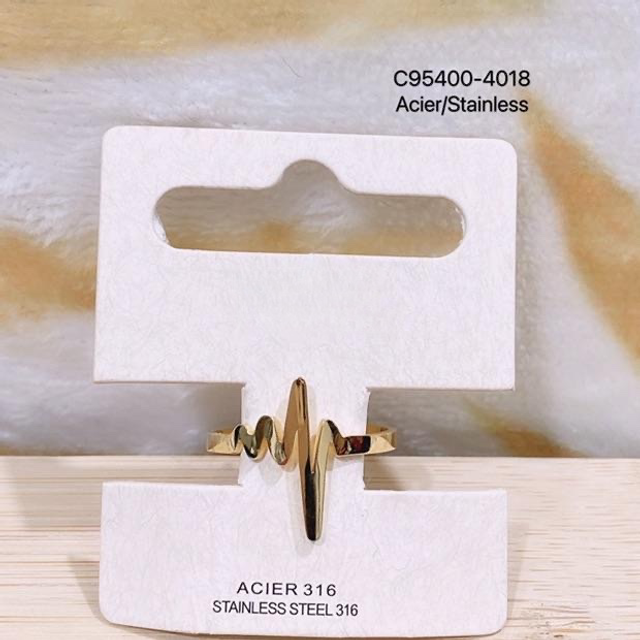 Bague fine rythme cardiaque 