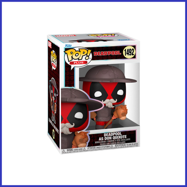 (PRE-ORDER) POP figure Plus Marvel Deadpool - Deadpool as Don Quixote #1492