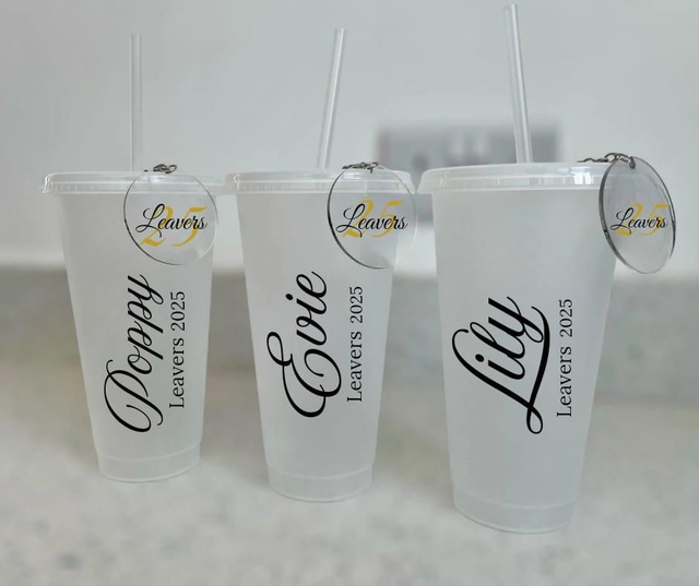 Cold cup with Keyring - personalised 