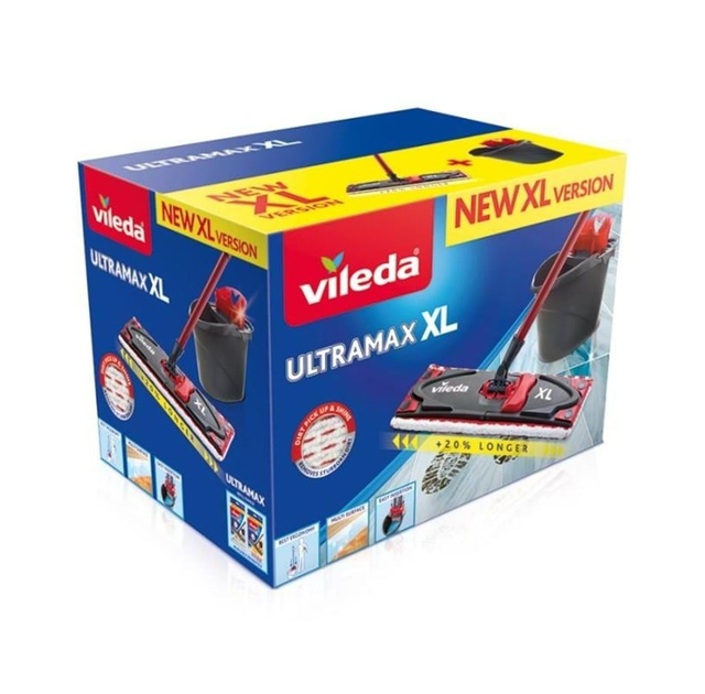 Vileda Ultramax XL BOX set Moppe og spand