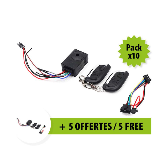 Pack alarme x10 + x5 offerts