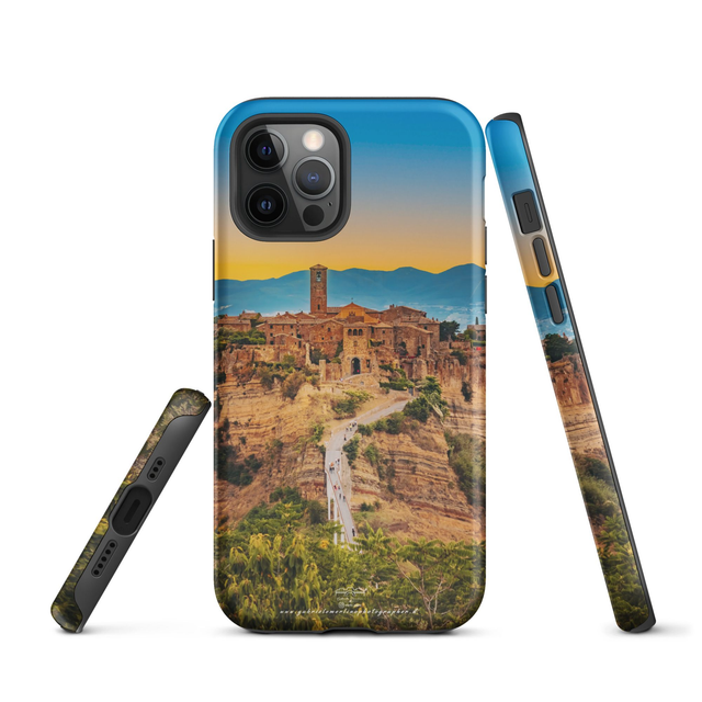 Cover iPhone rigida Civita di Bagnoreggio - La città che muore 