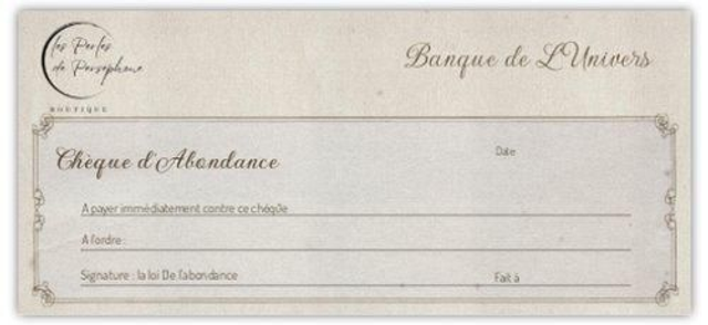 Chèques abondance