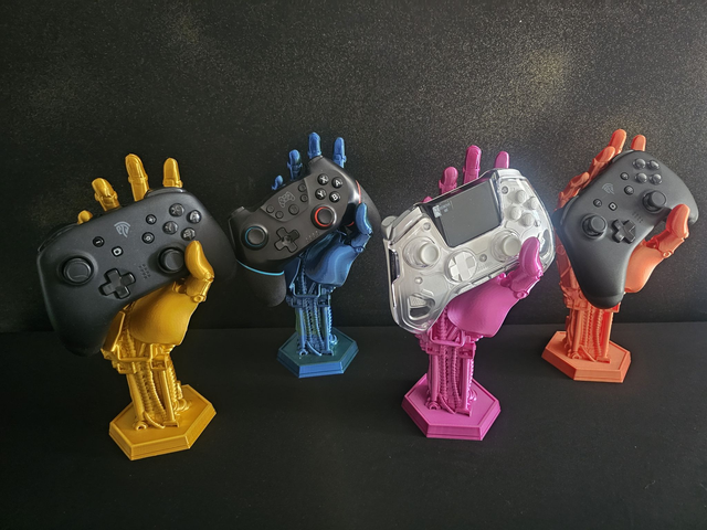 Set 4 porte manette main robotique