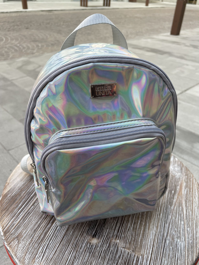 zaino iridescente