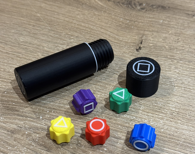 Jeux des osselets avec boîte (SquidGame2)