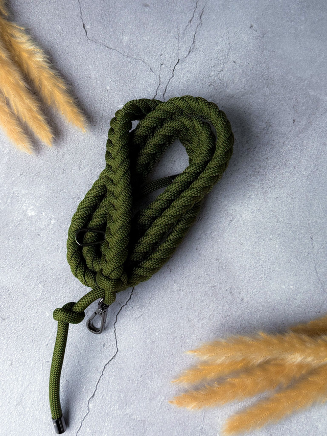 Bag Strap Braided (S) | olive | Polyester | Taschengurt
