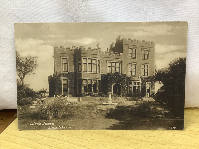 Broadstairs, Bleak House, Kent, Posted 1923 J.R. Gale antique postcard. Our Ref No. R761 £2.00