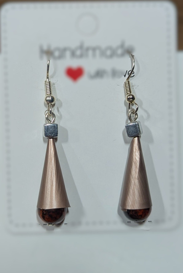 Boucles d'oreilles upcycling