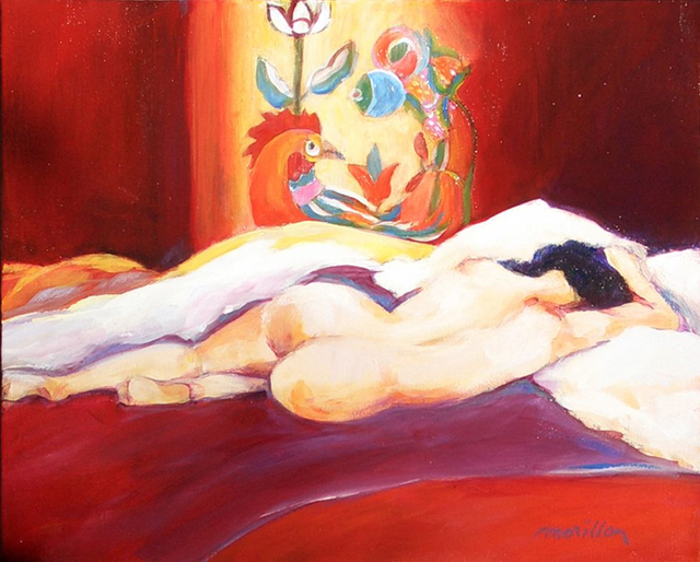 Repos 24 x 30 - Acrylique sur toile