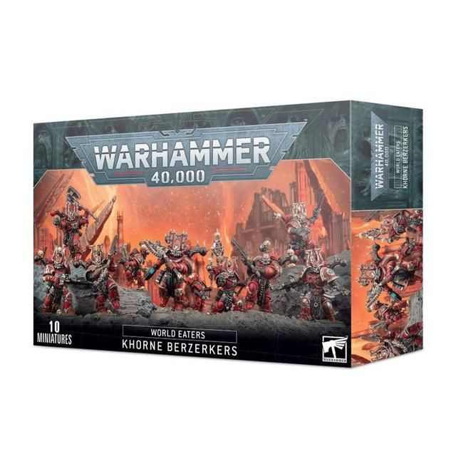 Games Workshop Warhammer 40K - World Eaters - Khorne Berserkers