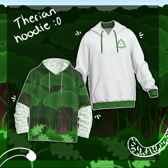 Therian hoodie! [rainforest]