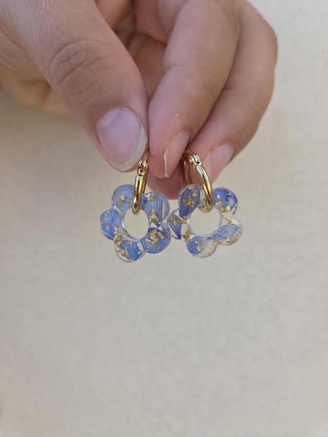 Boucles d'oreilles "Faë"