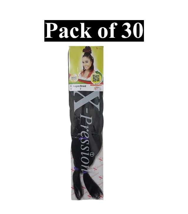 (Pack of 30) Full Box Xpression Lagos Braid