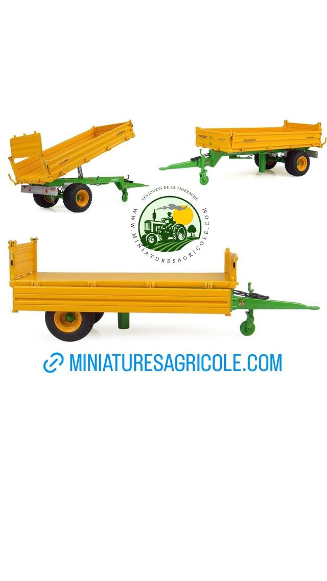 Remorque JOSKIN TRANS EX 5T UH4099 UNIVERSL HOBBIES 1/32
4099
