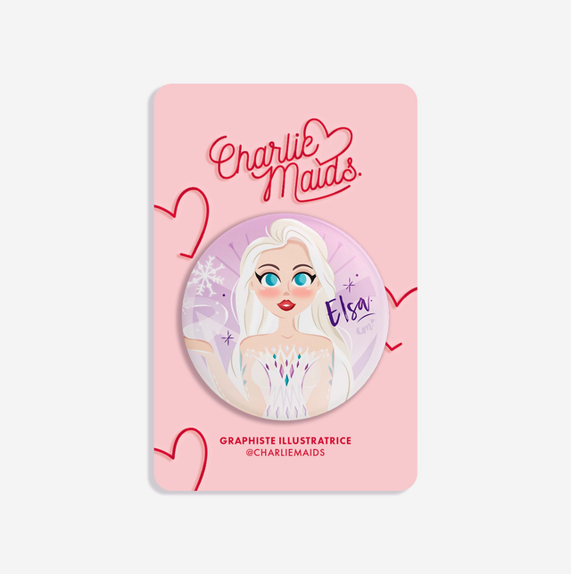 Badge Frozen | Reine Elsa