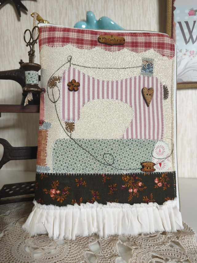 Kit costureiro gatinho