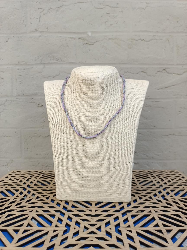 Collier tressé fin - Sirène 