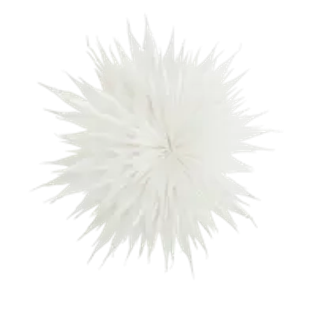 Étoile en papier suspendue D52CM