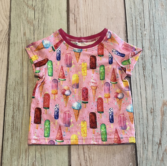 T-Shirt, Größe 68, Eis