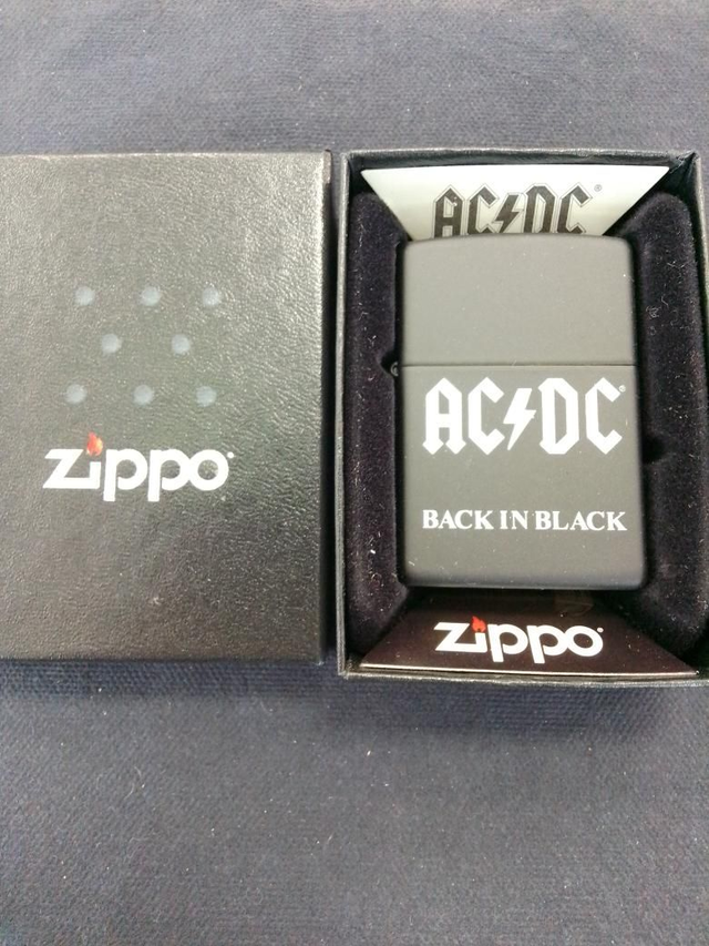 AC/DC Back in Black Genuine Zippo Lighter 