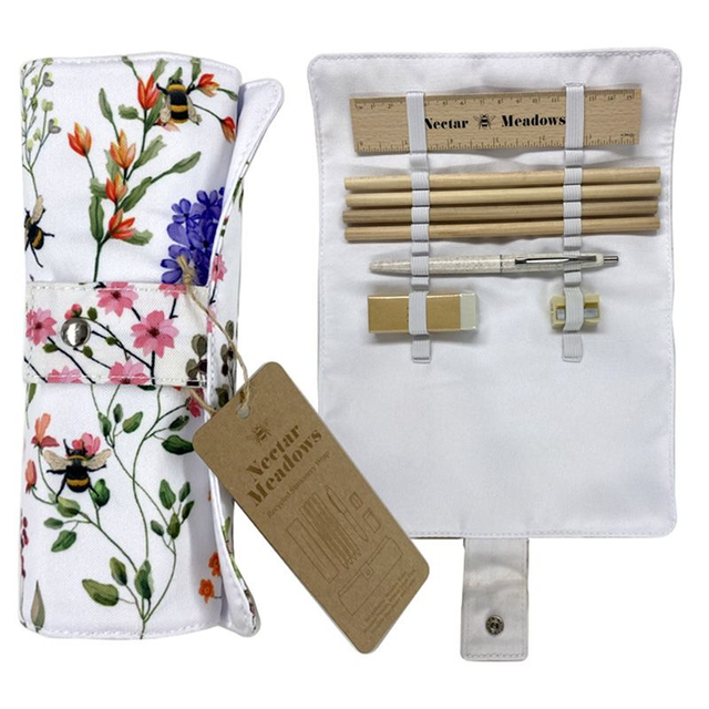 Nectar Meadows 8 Piece Recycled Stationery Set