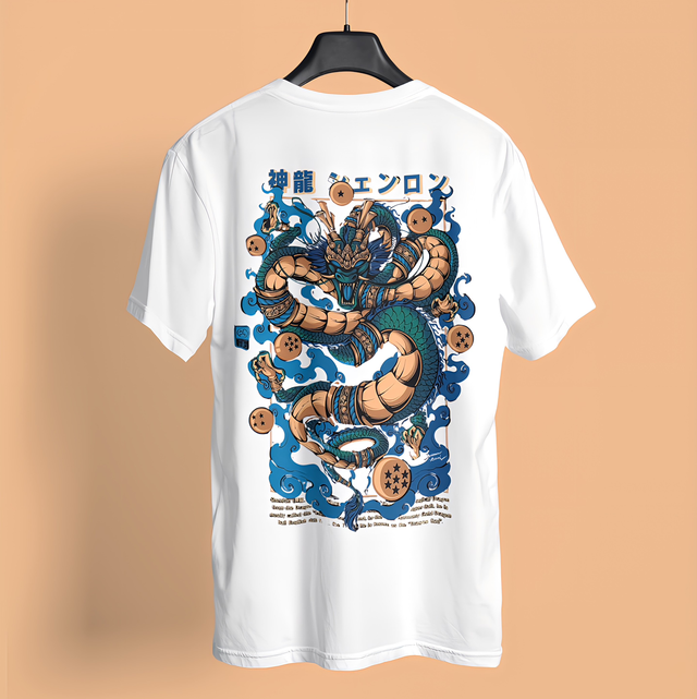 Dragon Ball | Shenron T-shirt, white version