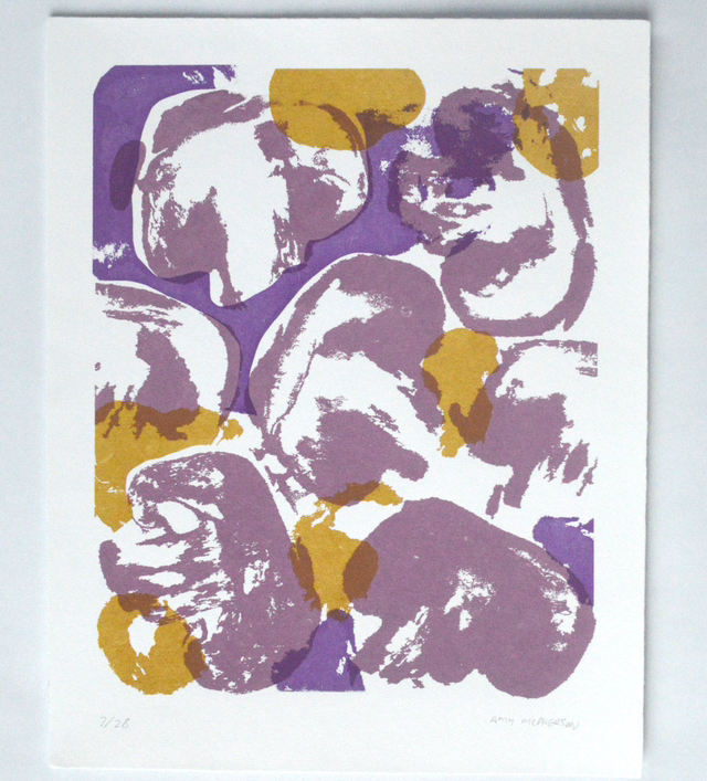 Mushroom Screen Print (24x30cm)