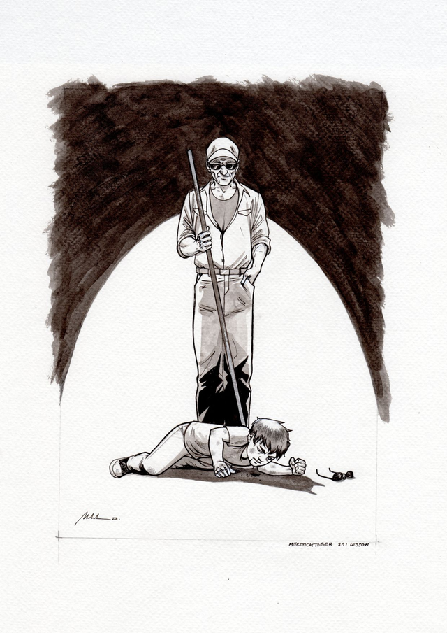 2023 - Murdocktober 21 - Lesson - ORIGINAL, A5 (5.8x8.3)