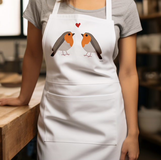 "Tweet Hearts" Apron