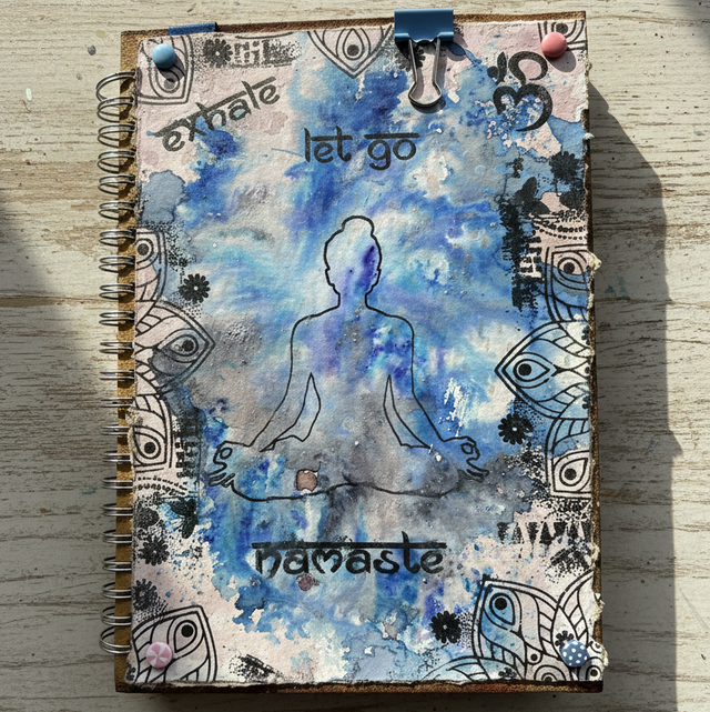 Zen themed notebook - AD05