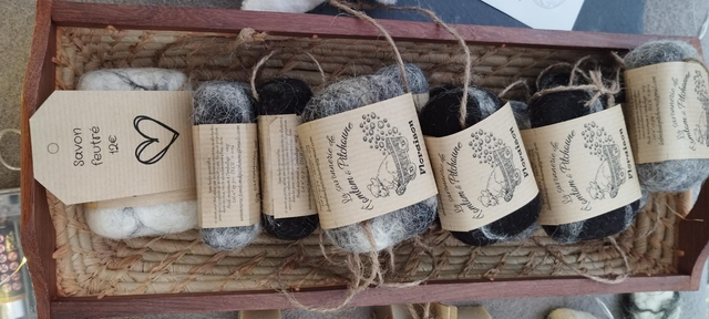 Savon feutré au lait de brebis 