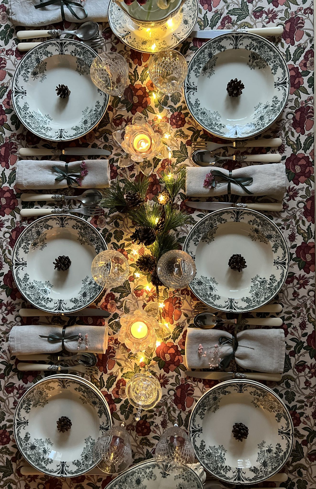 MOLIERE - Suite de 6 assiettes creuses signées Sarreguemines - Terre de Fer