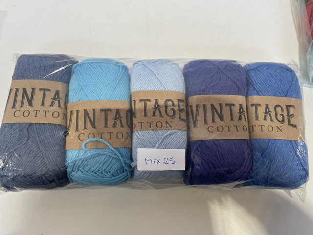Vintage Cotton Packs Mix 25