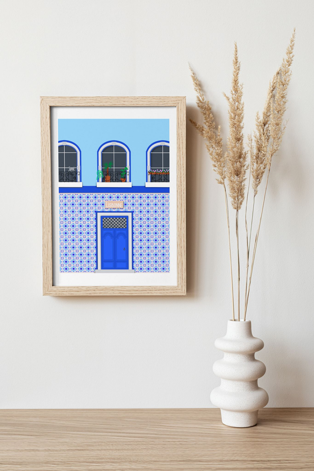 Porte-bonheur - Lisbonne Affiche