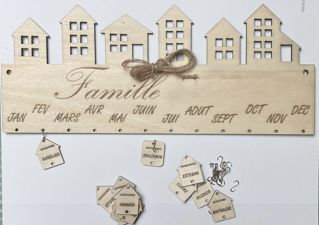 Calendrier des Anniversaires