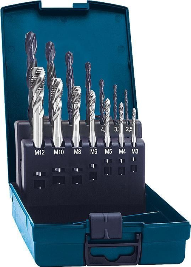 Zira Setverpackung Typ BlueBox mit Maschinengewindebohrern