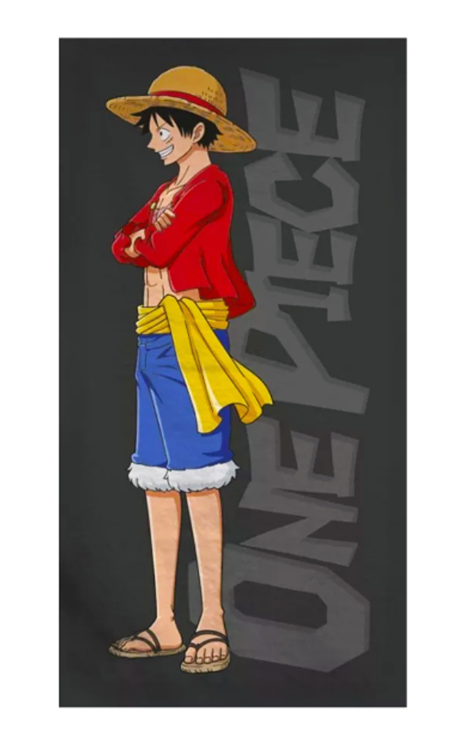 Serviette De Bain - One Piece - Luffy - 70x140 Cm