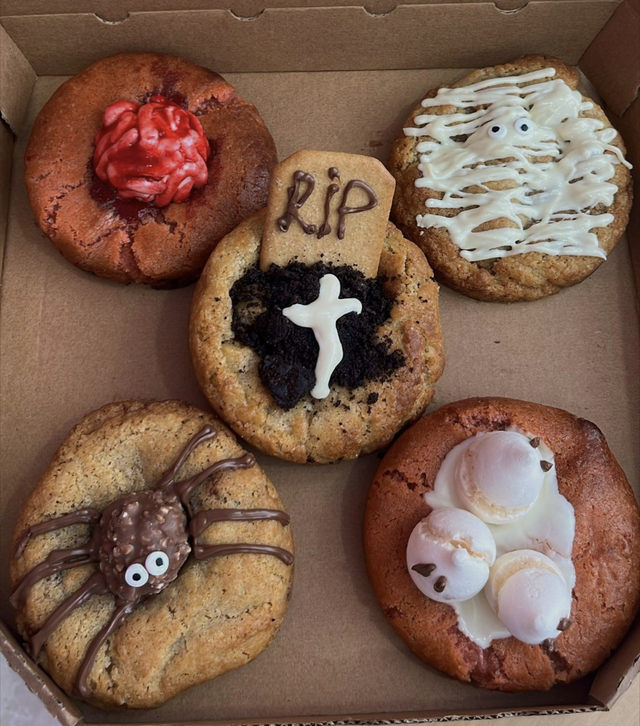 Caja 5 Cookies Halloween