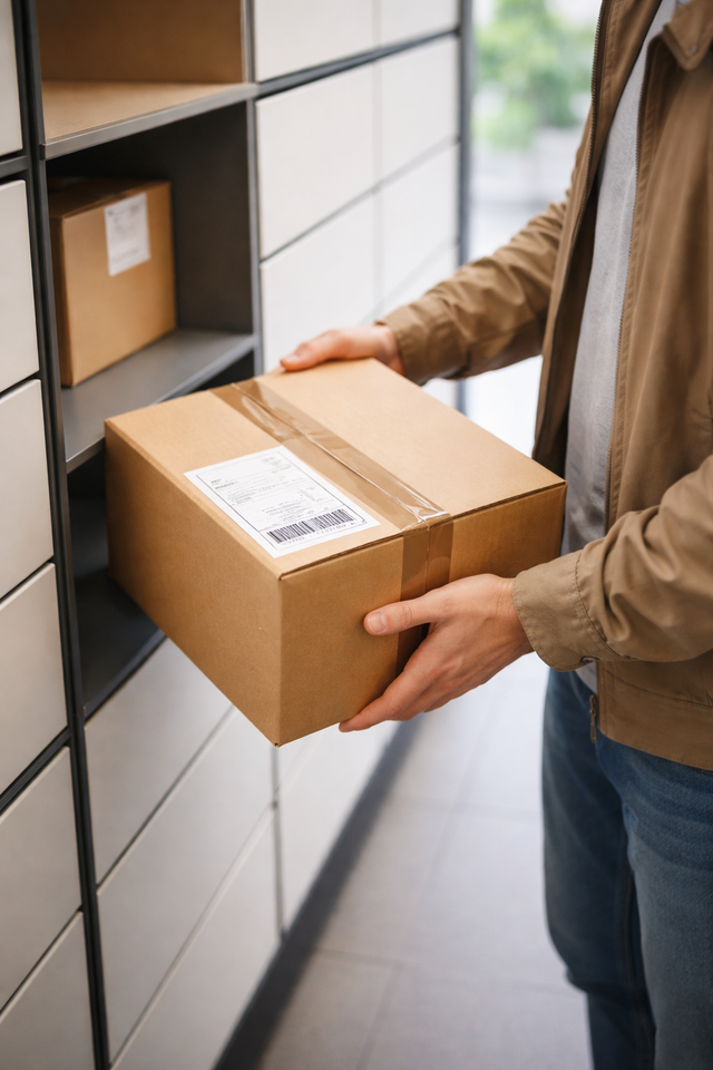 Abholung Onlineshop Bestellung