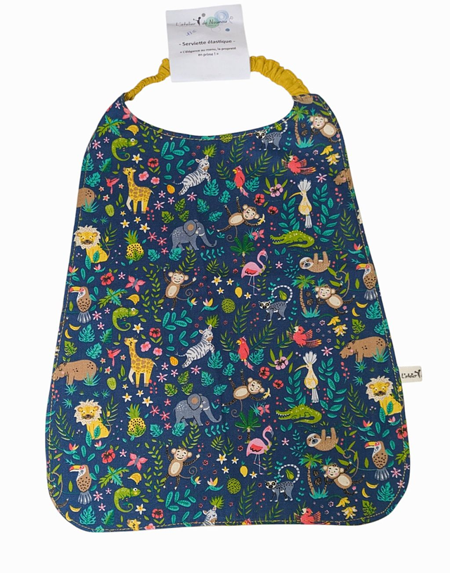 Serviette élastique maternelle