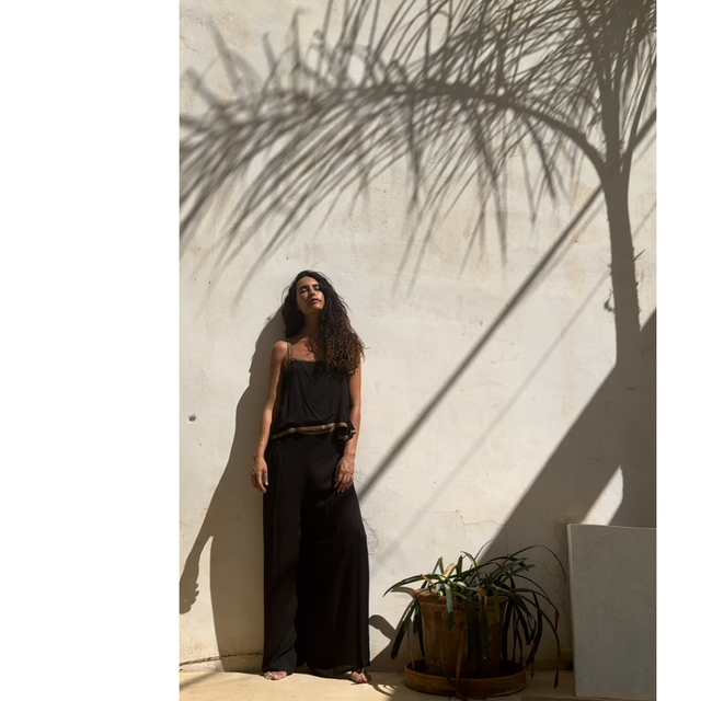 Conjunto Crêpe negro AGOTADO