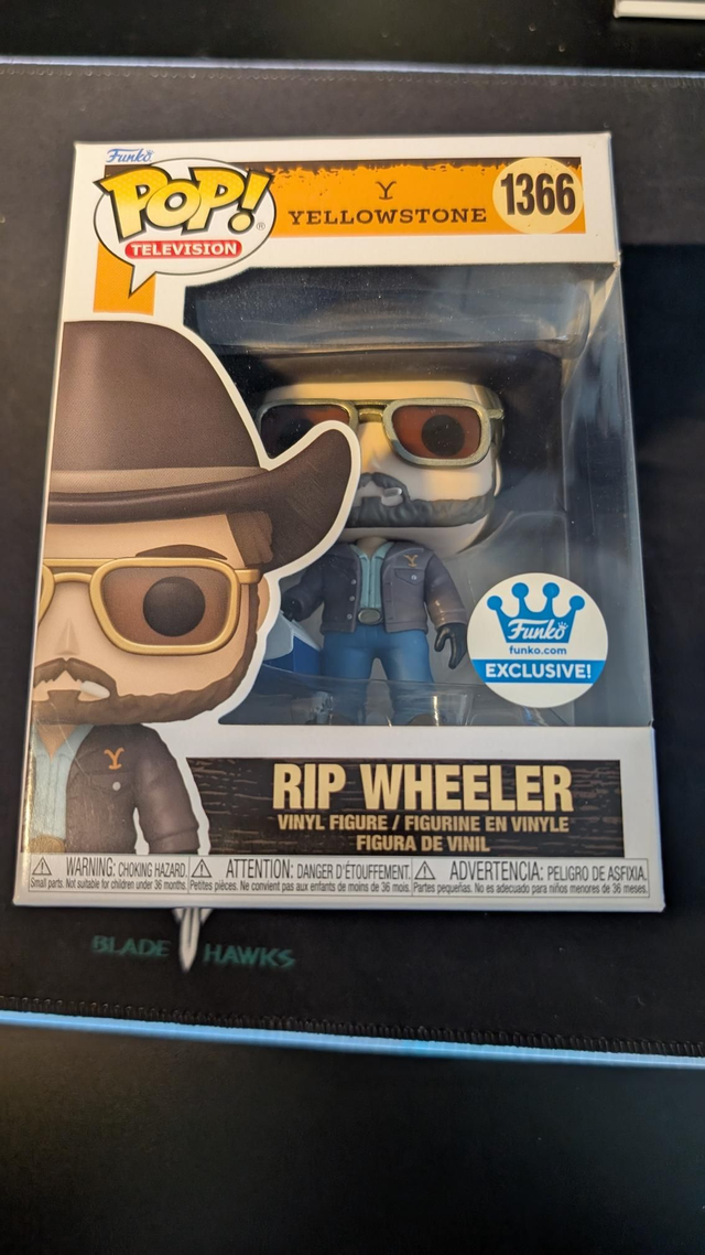 Funko Pop Yellowstone Rip Wheeler 1366 Funko Exclusive 