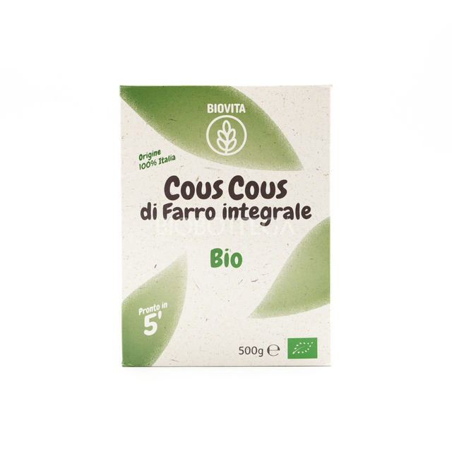 Cous Cous di Farro Integrale Biovita 500G
